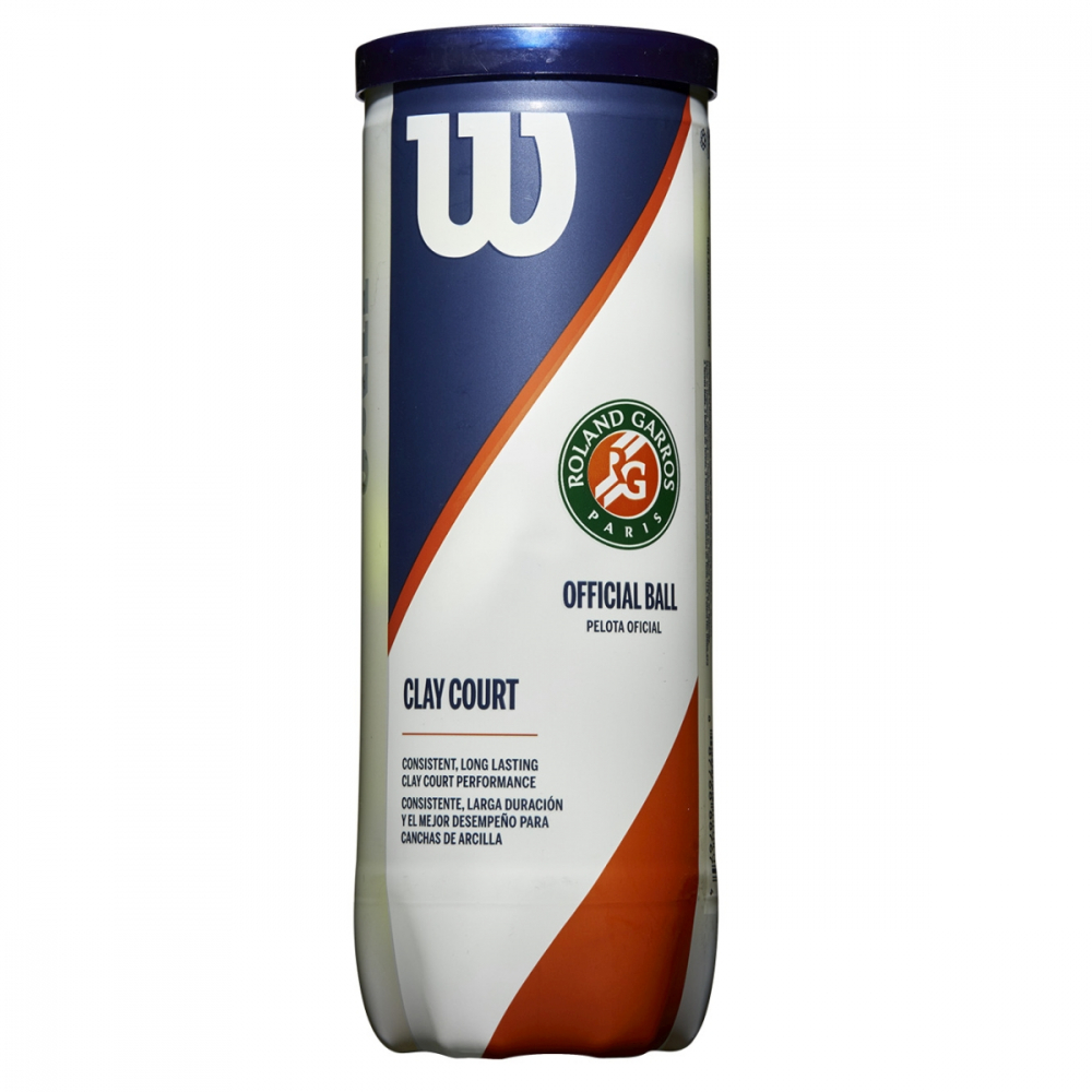 Wilson Roland Garros Har Tru Clay Court 3 Ball Can